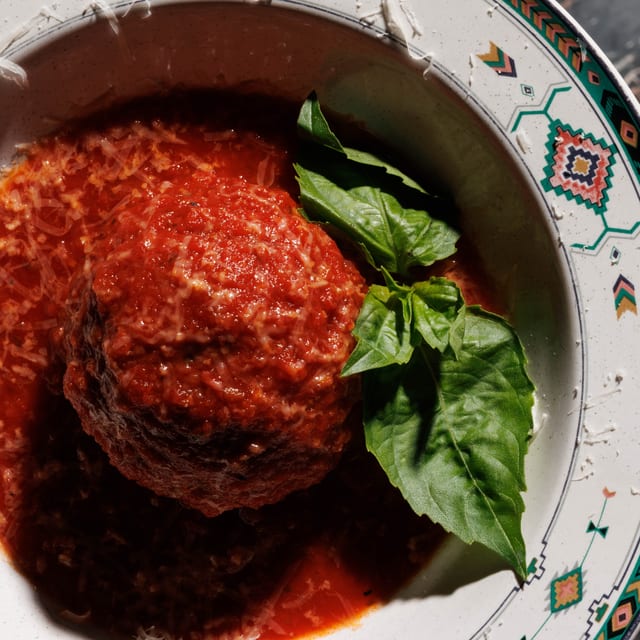 Meatball a La Carte.